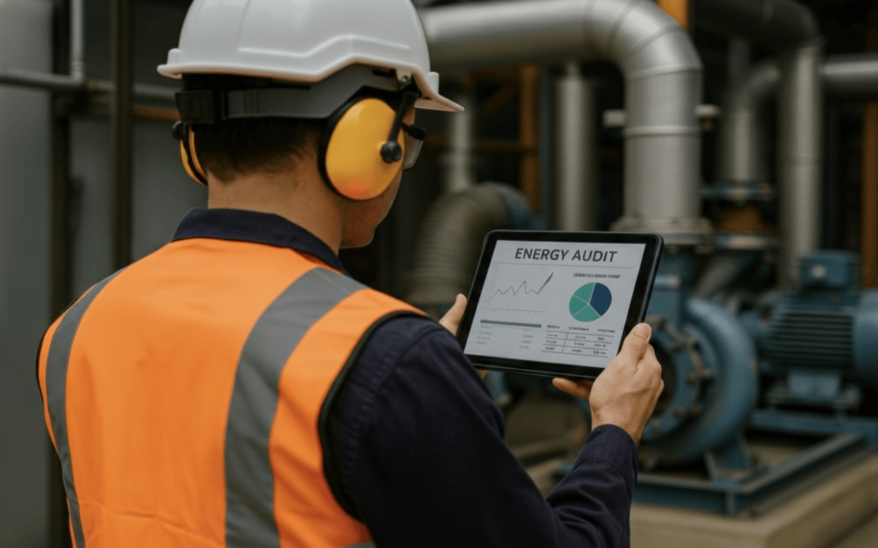 Energiemanagement-Dashboard mit Multi-Medien-Monitoring